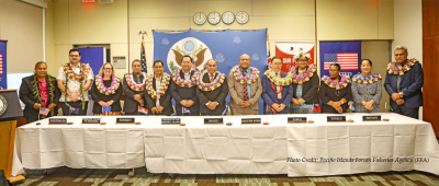 FIJI :Milestone for &acute;Pacific Island States/US&acute; Tuna Treaty